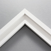 1/4  inch deep White Shutter Floater Frame